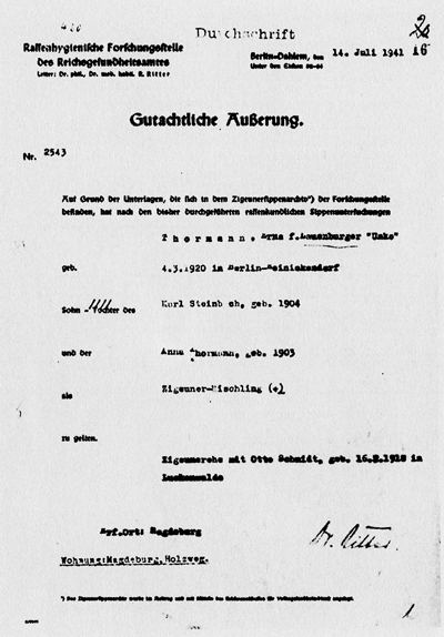 Rassenh.ForschungsstelleGutachten400